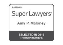 Rated by Super Lawyers | Amy P. Maloney | Selected In 2019 | Thomson Reuters
